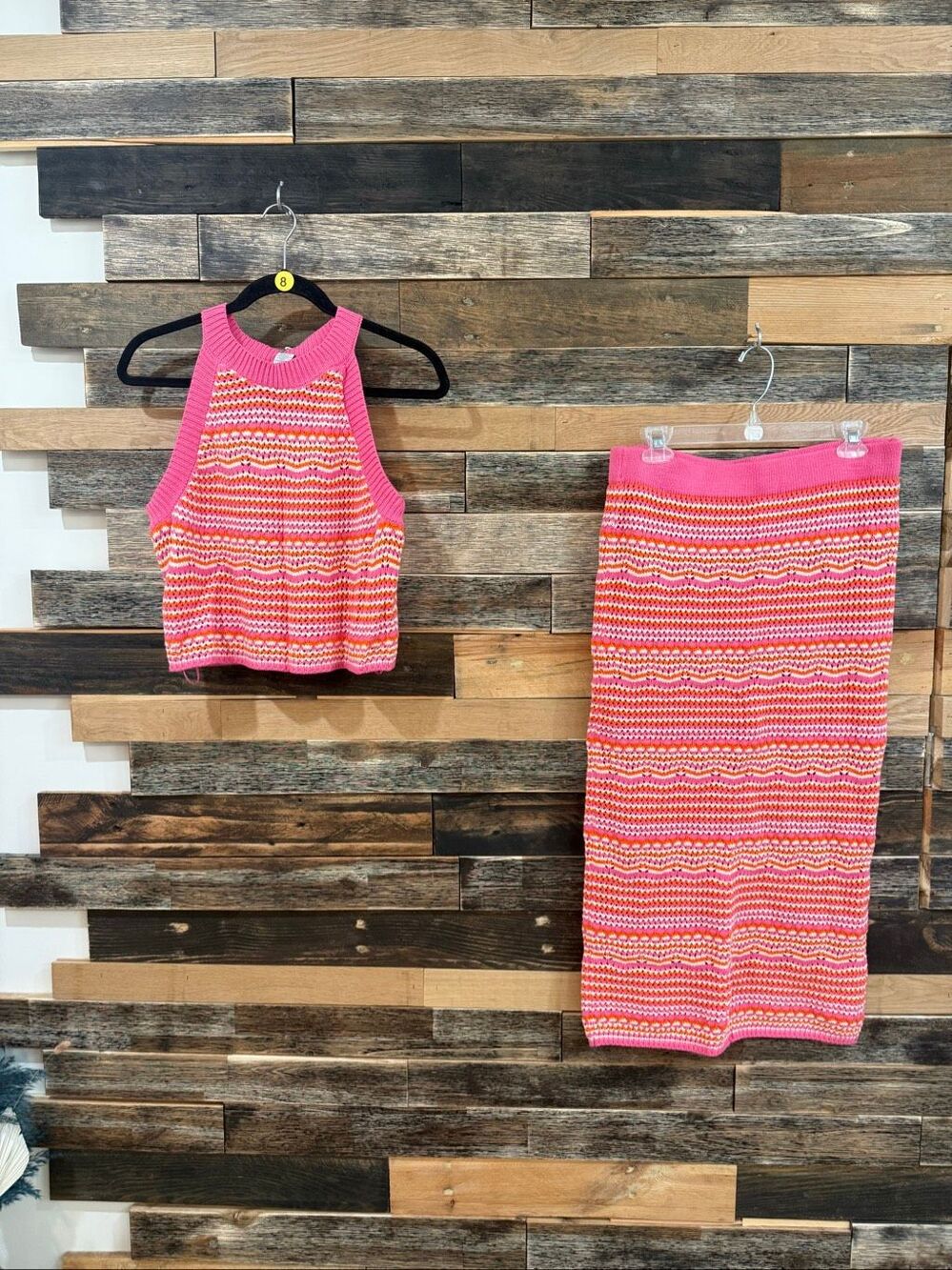 Haute Hippie NWT set skirt and top size L